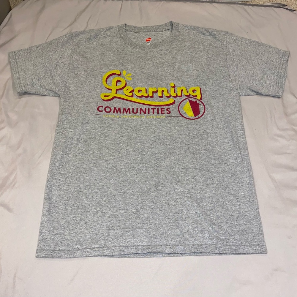 Loyola University Chicago Learning Communities Gray Tee T-Shirt